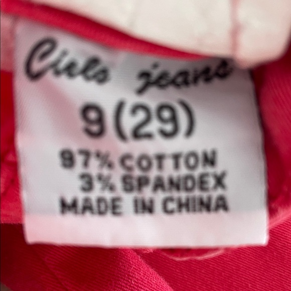 29.  CIELO  Bright Pink Women's Straight Leg Jeans - Picture 9 of 9